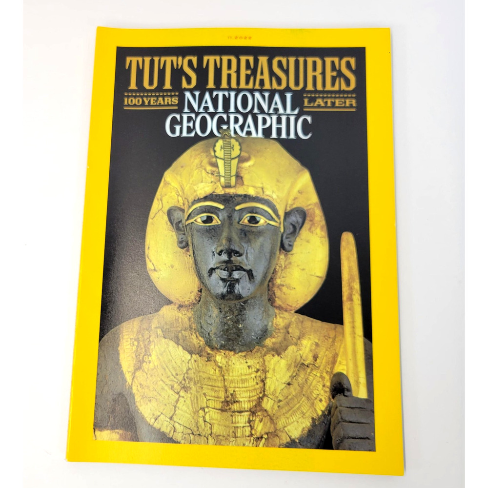 National Geographic Magazine Tut's Treasures November‎ 2022 Egypt History Issue
